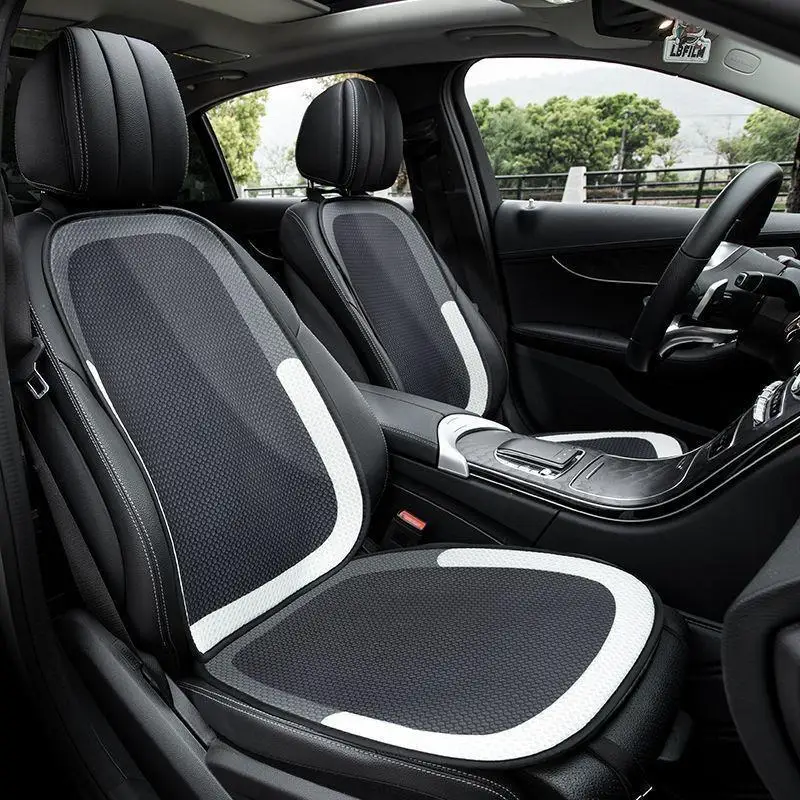 

Всесезонные универсальные льняные чехлы на автомобильные сиденья на заднее сиденье, прочная летняя дышащая подушка для седана, внедорожника, грузовика