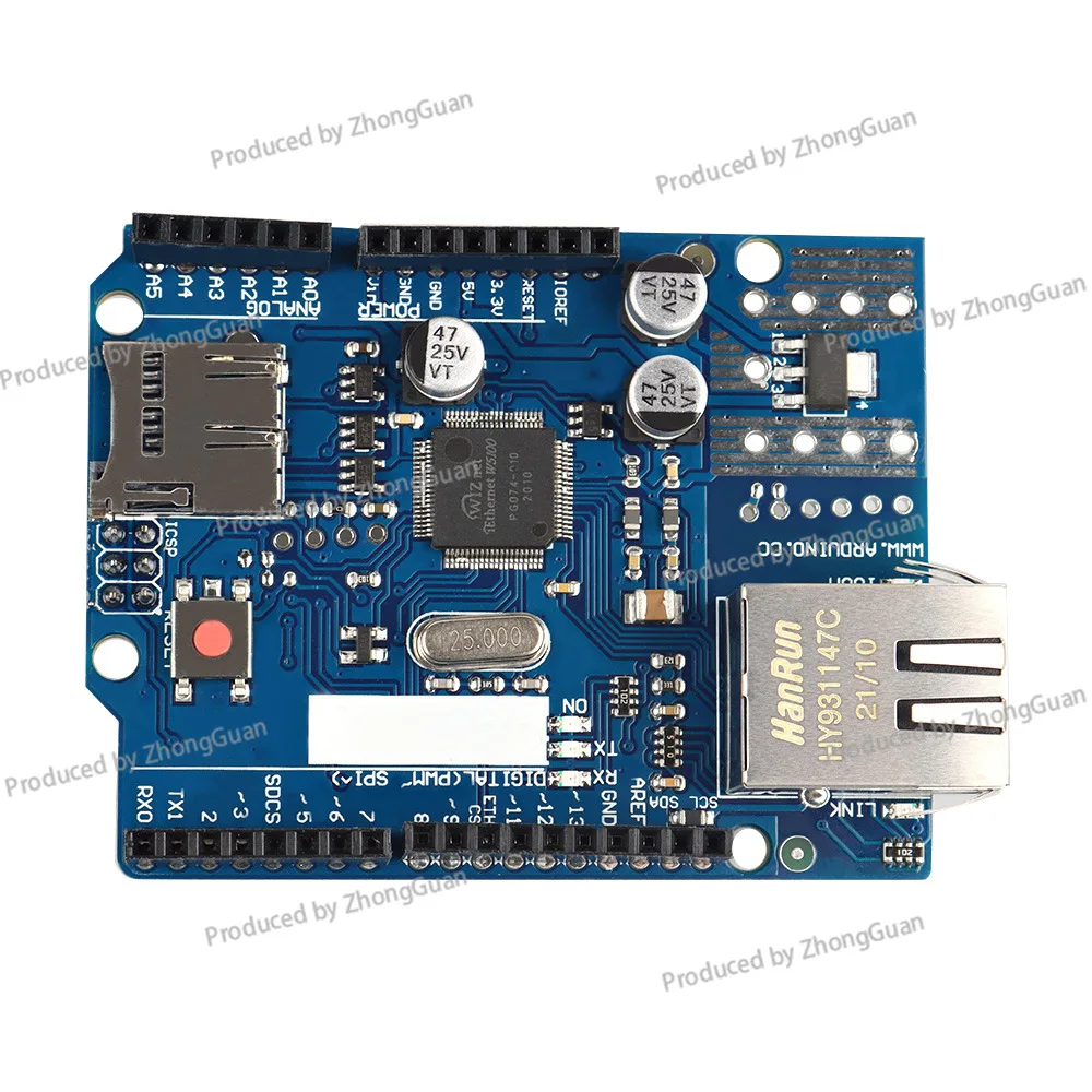 Ethernet W5100 R3 Network Expansion Board SD Card Expansion Supports MEGA Network Development Board