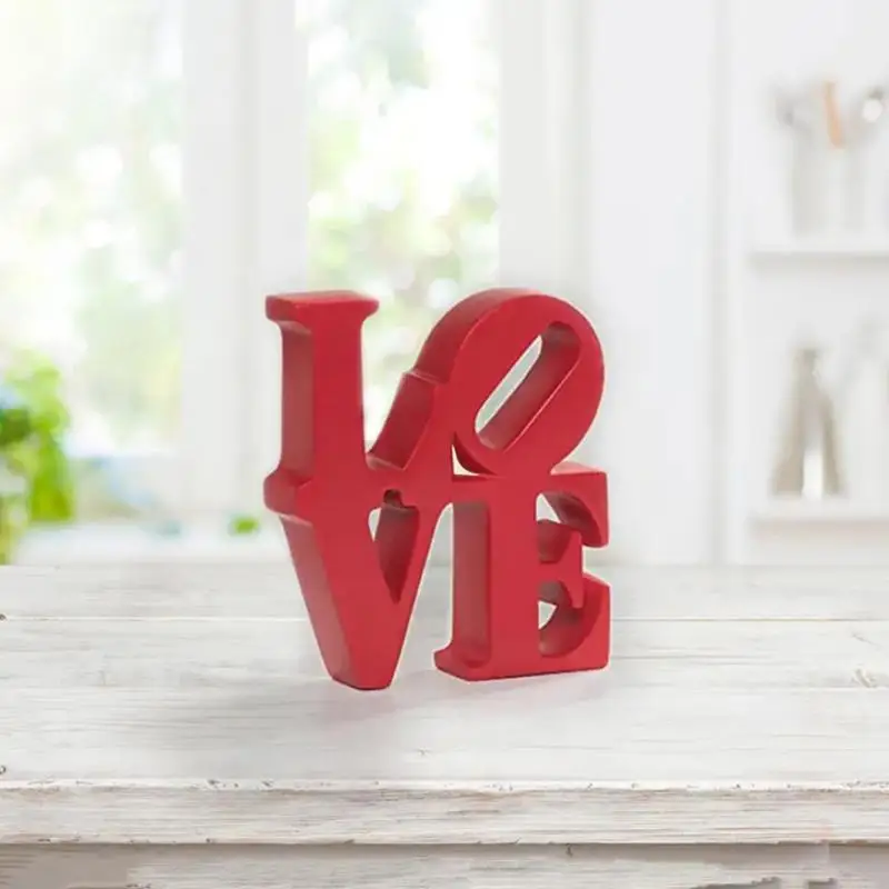 Love Sign Decoration Table Top Love Letter Table Top Decor Love Letter Table Centerpiece Tabletop Letters Decor Romantic Table