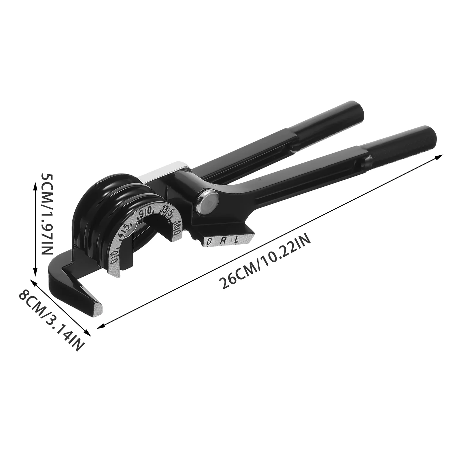 

6Mm 8Mm 10Mm Manual Tube Bender For Copper Aluminum Pipes Bender Head 180-Degree Bending Stainless Steel Hand Tool