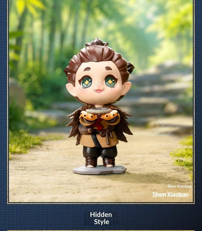 Echte POPMART Ne Zha The Devil's Sea Classic Character Series Figur Blind Box Anime Desktop-Dekoration Ornament Geschenk für Sammler – Detail 15