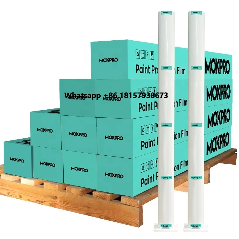 

MOKPRO 1.52*15M Super-hydrophobic 7mil Transparency Film TPU PPF Car Film Heat Self-healing Car Wrap Paint Protection Film