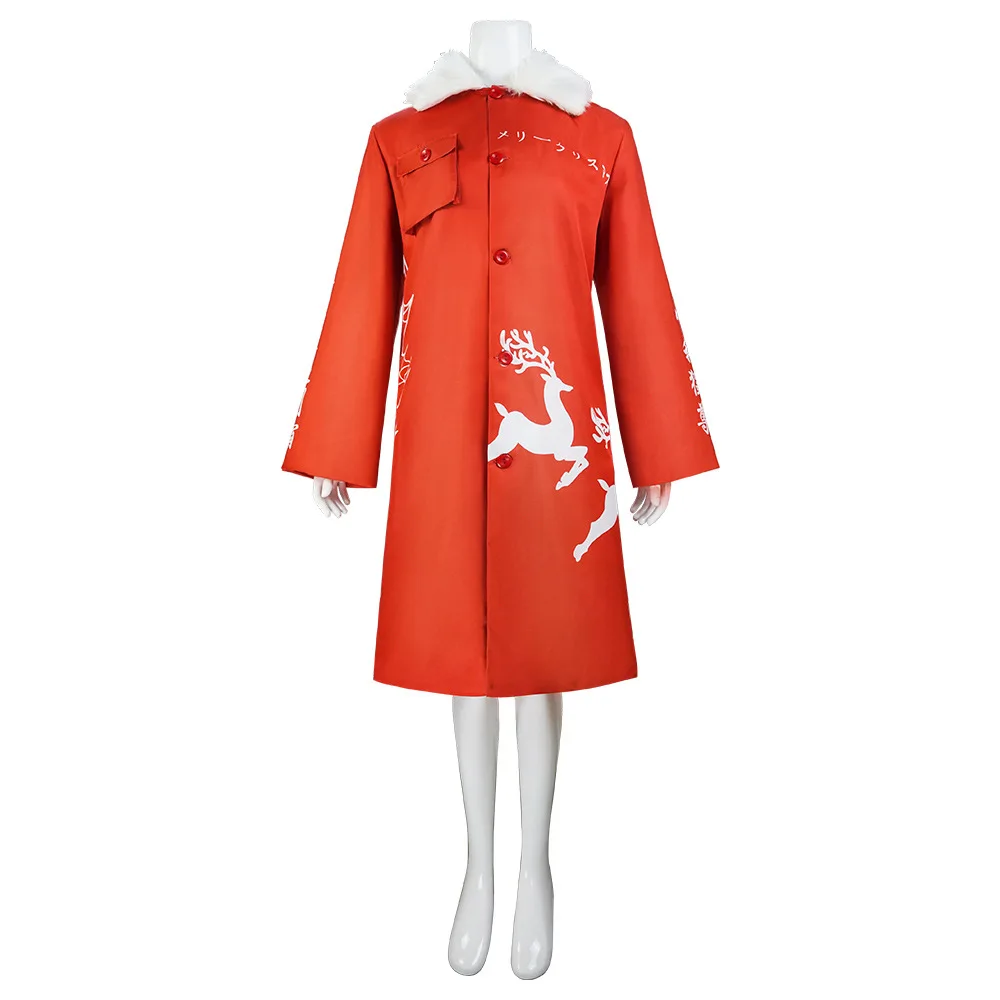 

Токио Мстители Косплей Токио Мстители Красный Команда коммандос Рождественский костюм Косплей Наряд