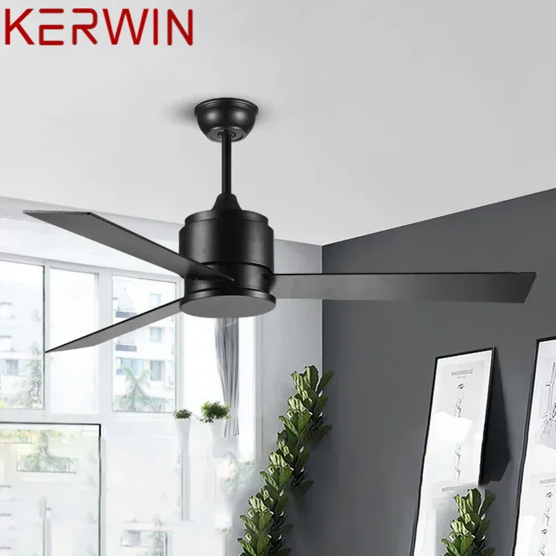 KERWIN Nordic Without lights Ceiling Fan Modern Minima lism Living Room Bedroom Study Cafe Hotel