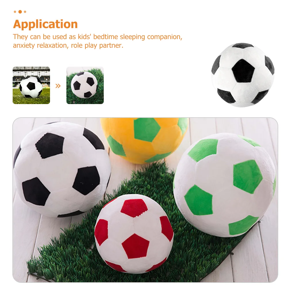 Baby Accessories Kids Soccer Toy Pillow Sports Stuffed Football Shape Pillows Model