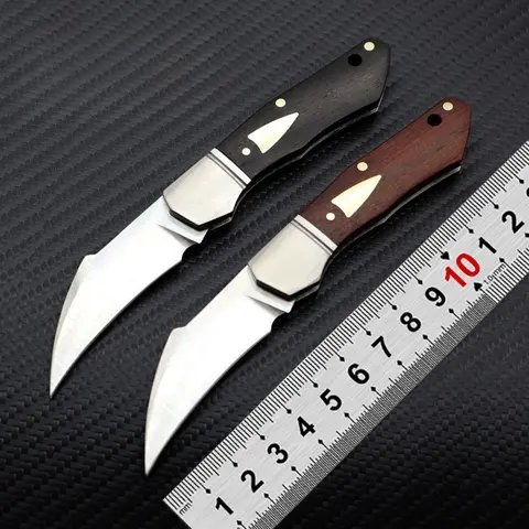 Folding Pocket Outdoor Camping Hiking Fishing Survival Knife Hunting 14C28N Blade Portable Utility Fruit Knives EDC Tools
