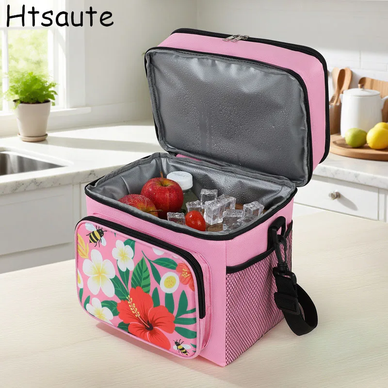 Multifunctional Cooling Backpack Portable Insulated Waterproof Refrigerator Bag for Outdoor Camping Travel Picnicking