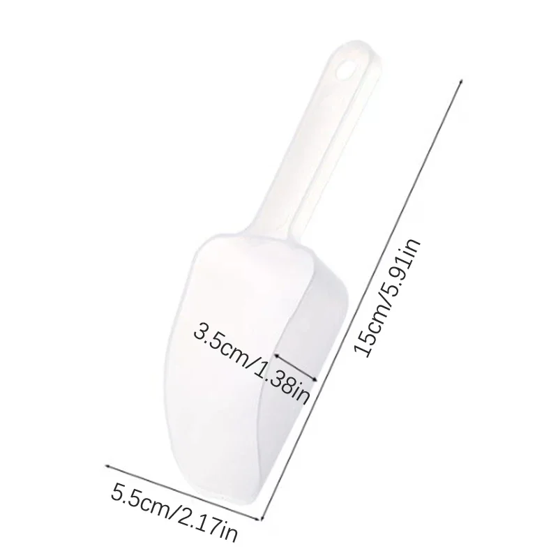 Multipurpose Plastic Ice Shovel Thickened Frosted Kitchen Scoop for Ice Cream Candy Rice Dessert Food - Kitchenware Accessory