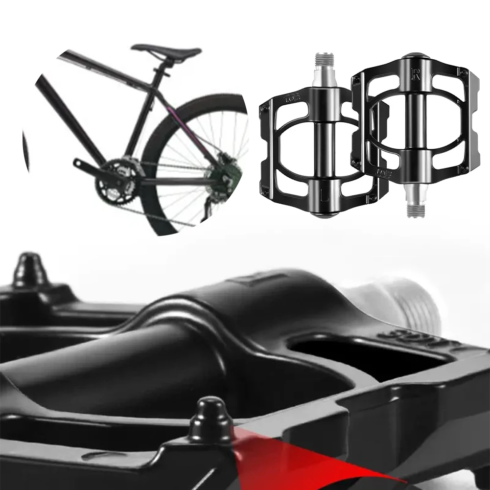 

Non-Slip Bike Pedal Aluminum Alloy Ultra Light High Strength Pedals Anti-Slip Bearing Pedals Mountain Bike Accessories