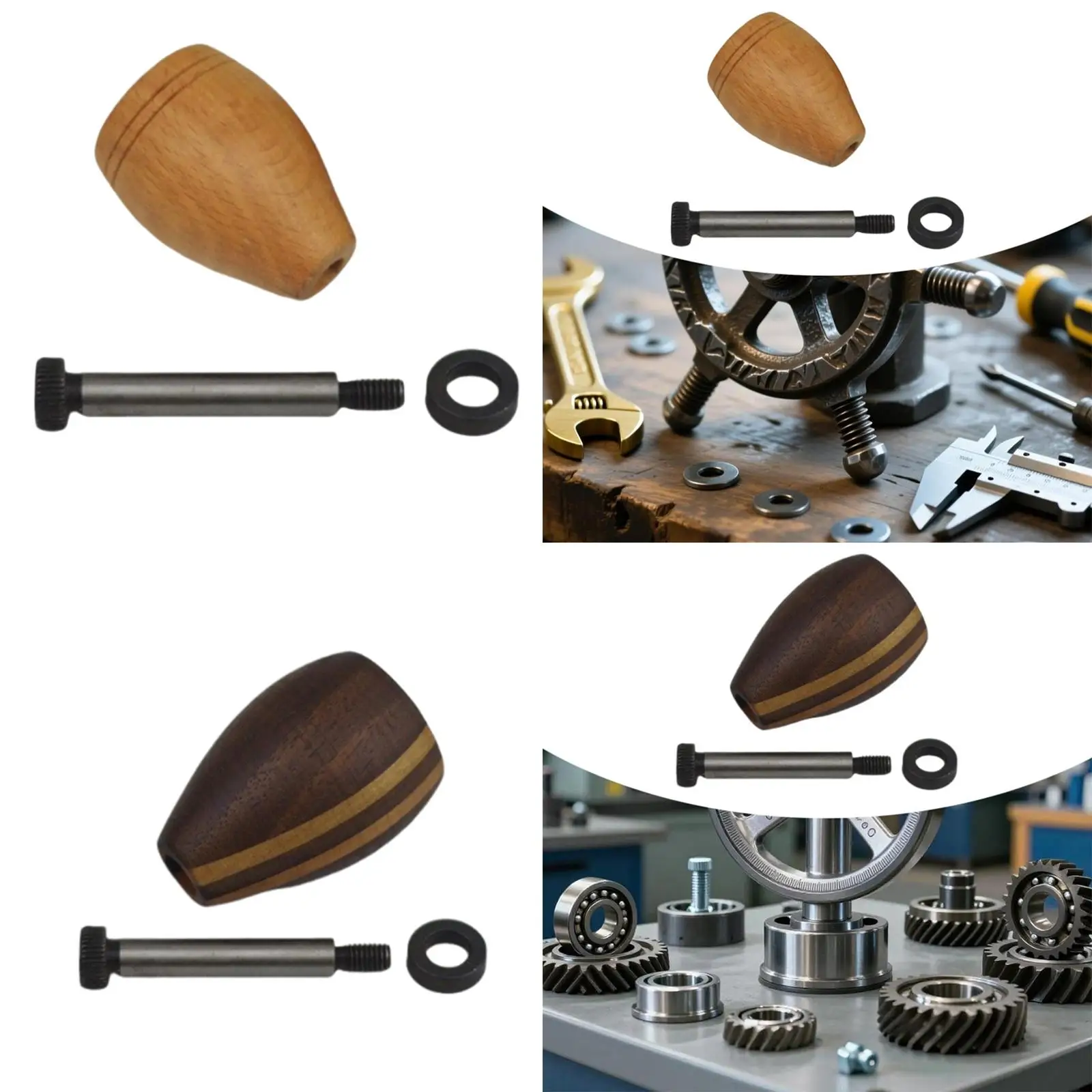 Revolving Handle Knob Handwheel Compact East to Install Sturdy Rotating Grip T.deer Handball Round Hand Wheel for Lathe Mill