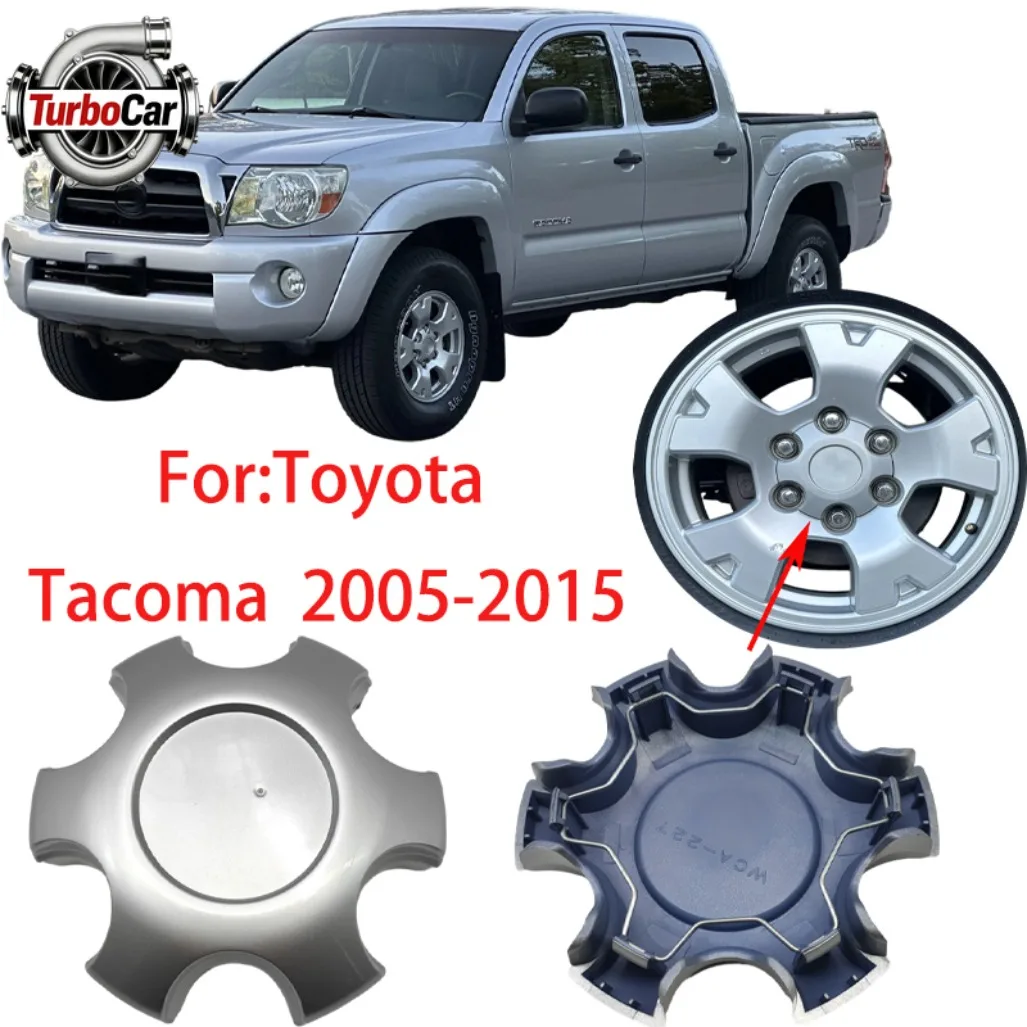 

Для Toyota Tacoma 2005-2015: Комплект из 4 шт. оригинальных колпачков ступицы колеса (OEM) 42603-AD060, замена центральных заглушек ступиц колес