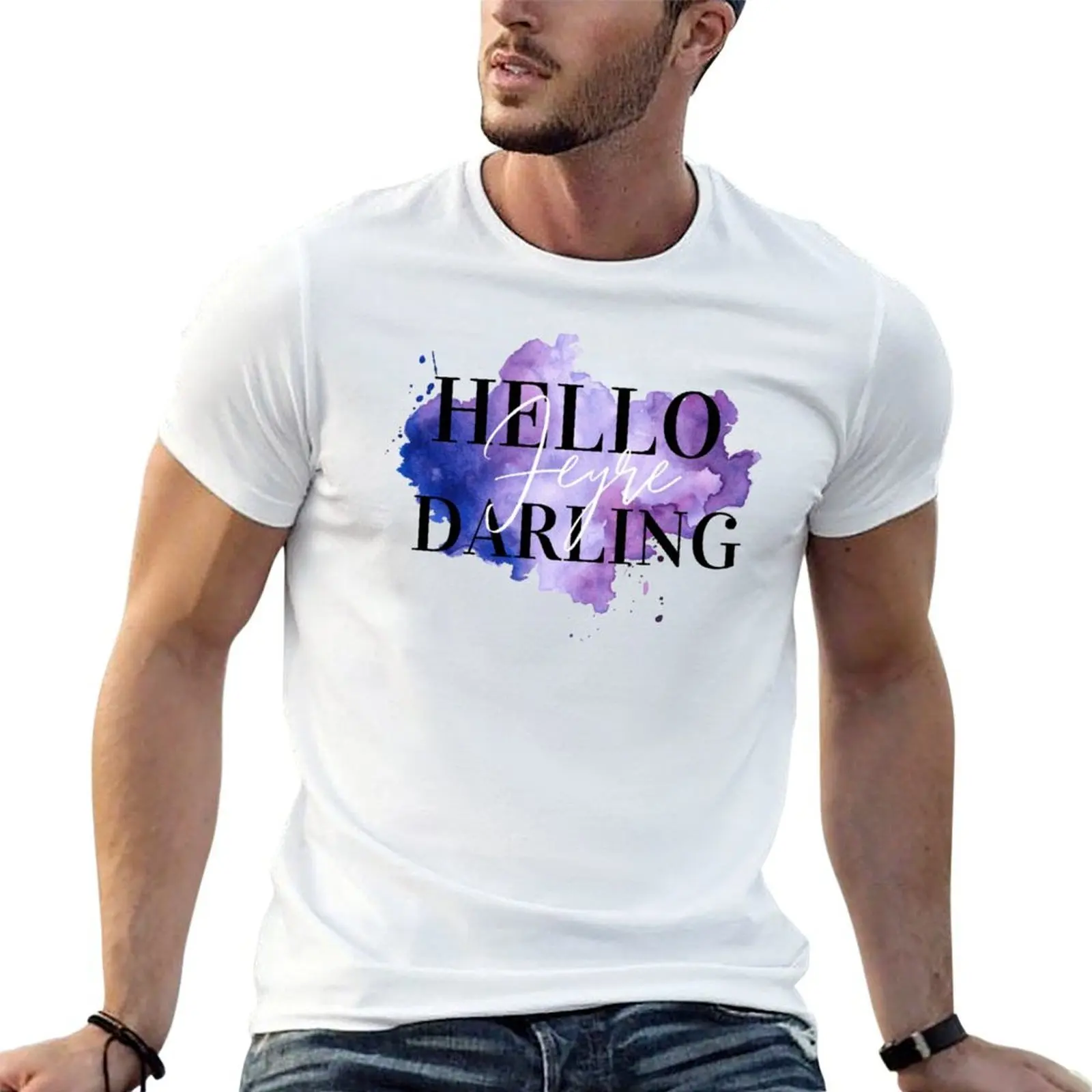 

Hello Feyre Darling T-Shirt man t shirt designer essential t shirt T-Shirt