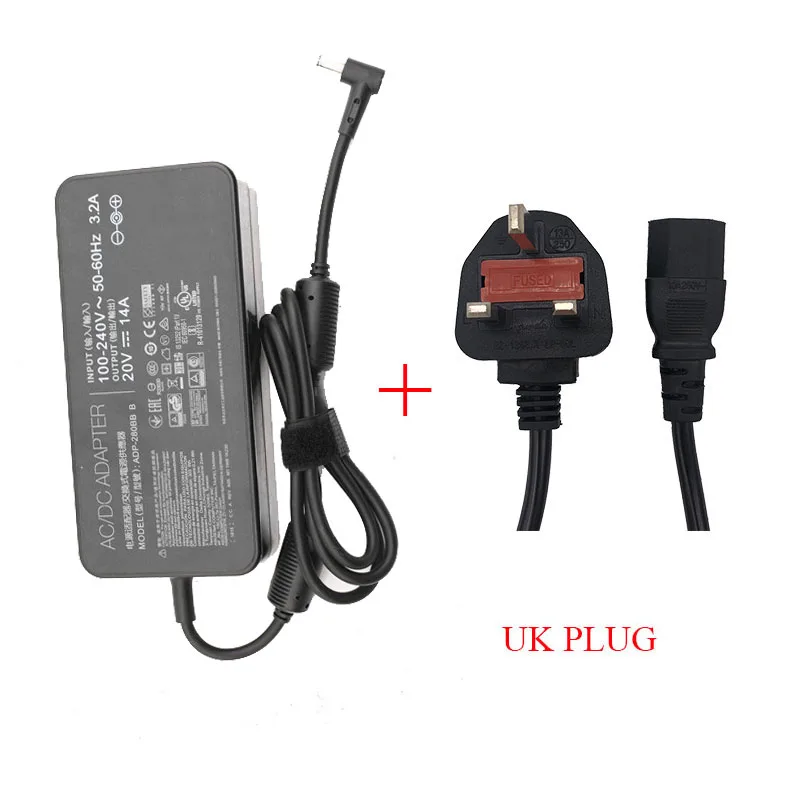 20V 14A 280W 6.0*3.7MM Charger ADP-280BB B Laptop adapter For ASUS