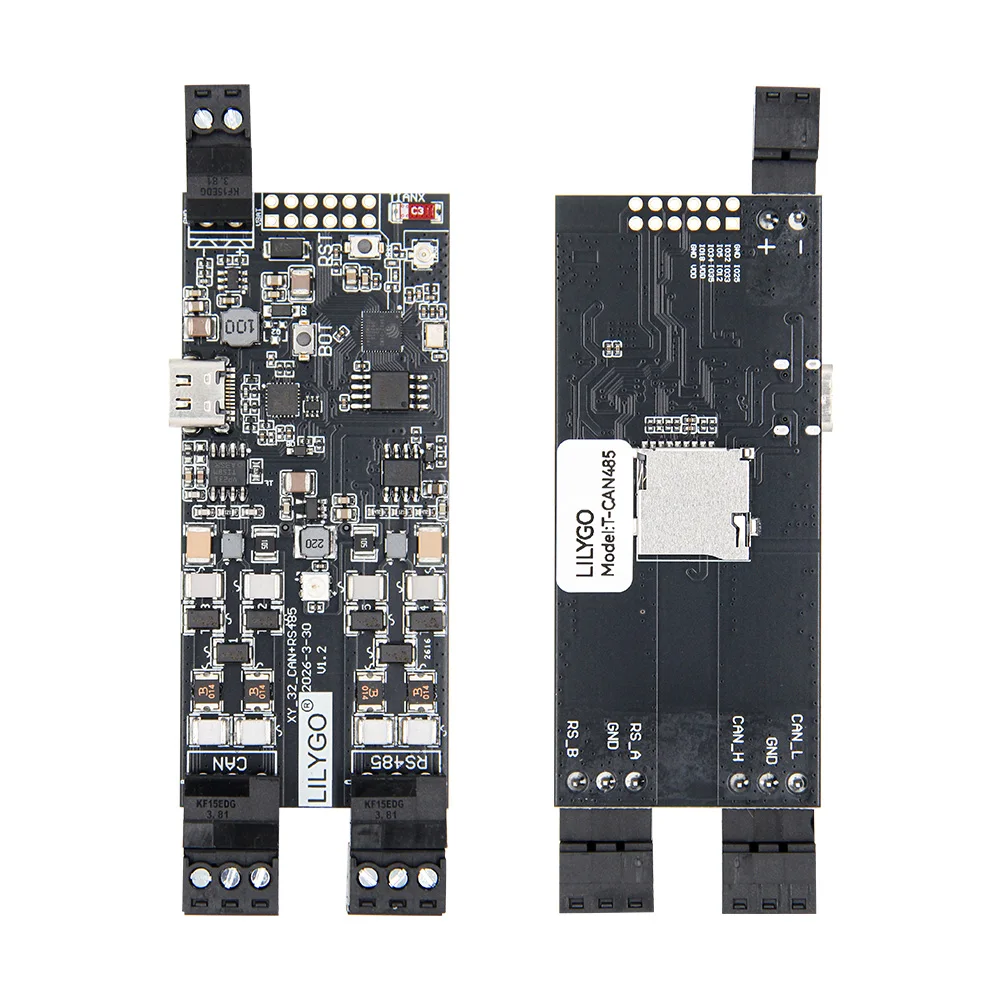 LILYGO® TTGO T-CAN485 ESP32 Kan RS-485 Ondersteunt Tf Card Wifi Bluetooth Iot Ingenieur Controle Module Development Board