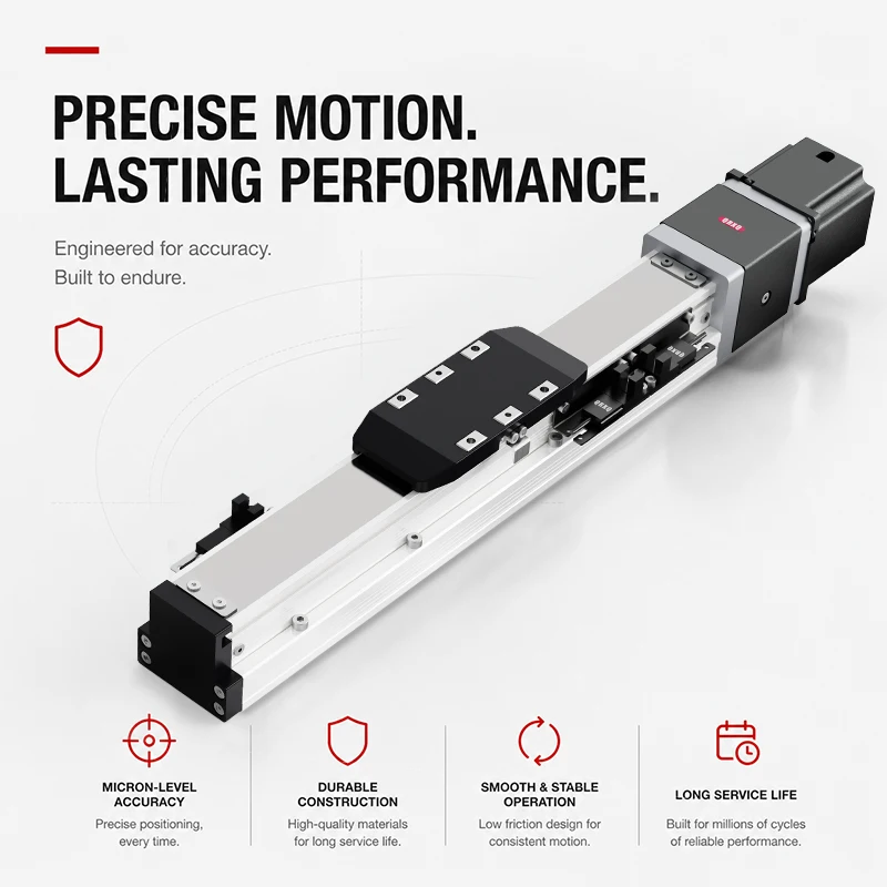 RXT50 Heavy-Duty High-Precision Fully Enclosed Ball Screw Module  Automation Ball Screw Module.