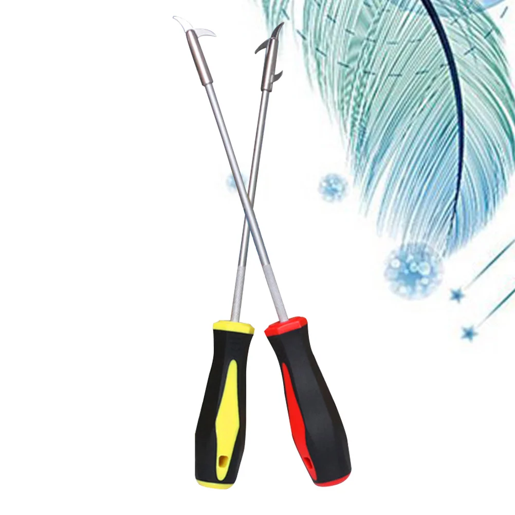 

Car Tire Cleaning Hook Non-Slip Handle For Stone Glass Auto Tyre Groove Debris Remover Tool
