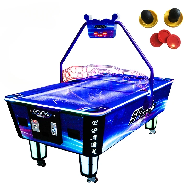 Earn Money Coin Operated Game Machine Arcade Mesa De Hockey De Aire Coin Operated  Air Hockey Table Gaming Machine