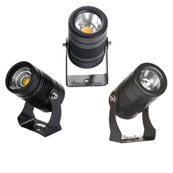 Spot lumineux LED imperméable conforme à la norme IP65, éclairage d'extérieur, luminaire de paysage, lumière à intensité réglable, idéal pour une pelouse ou un jardin, 12/110/220V, 3/5/7/10W