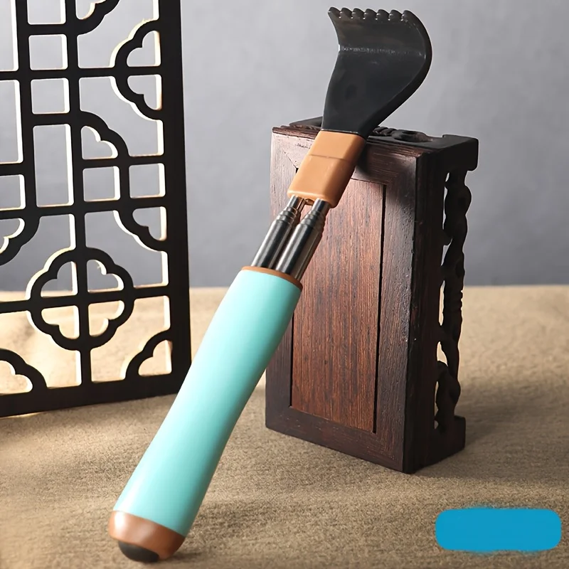 

for Self-Massage and Relaxation Stainless Steel Double-Ended Manual Back Scratcher Tool – Anti-Twist Design