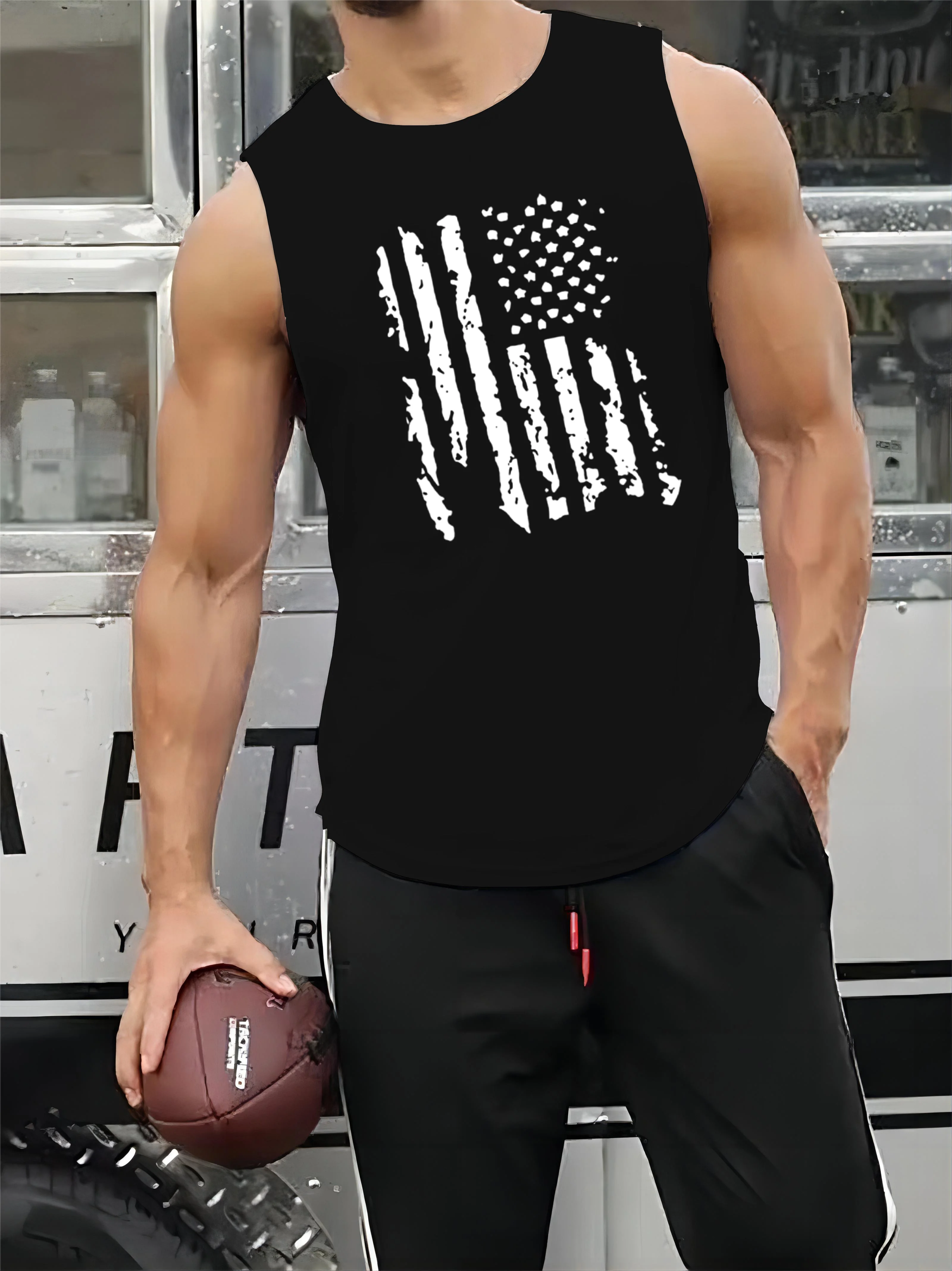 Oddychająca odzież bez rękawów Moda Casual Style Onlyfans Outdoor O Neck Szybkoschnący Tank Top Letni T-Shirt Dla Dorosłych Mężczyzn