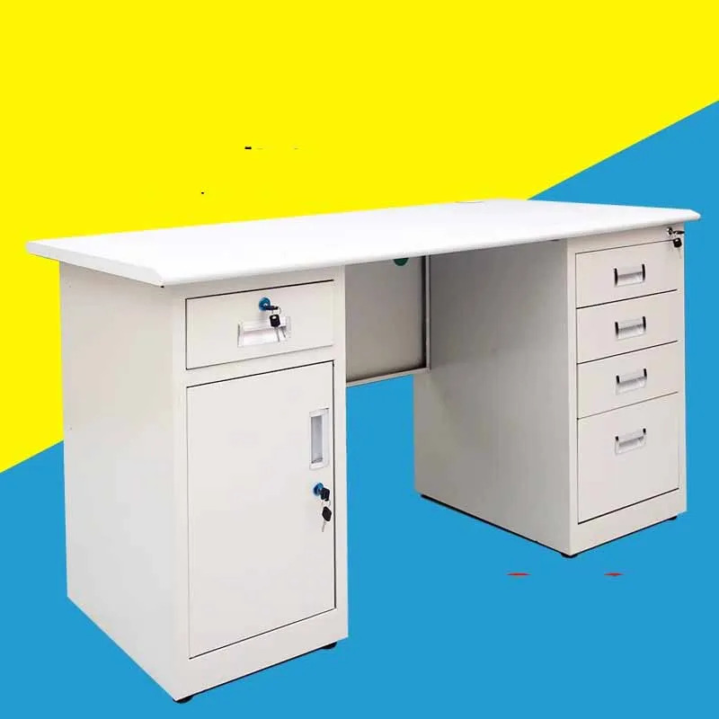 Waterproof Studio Office Desk Drawer Modern Luxury Storage Study Computer Desks White Executive Escritorio Oficina Furniture