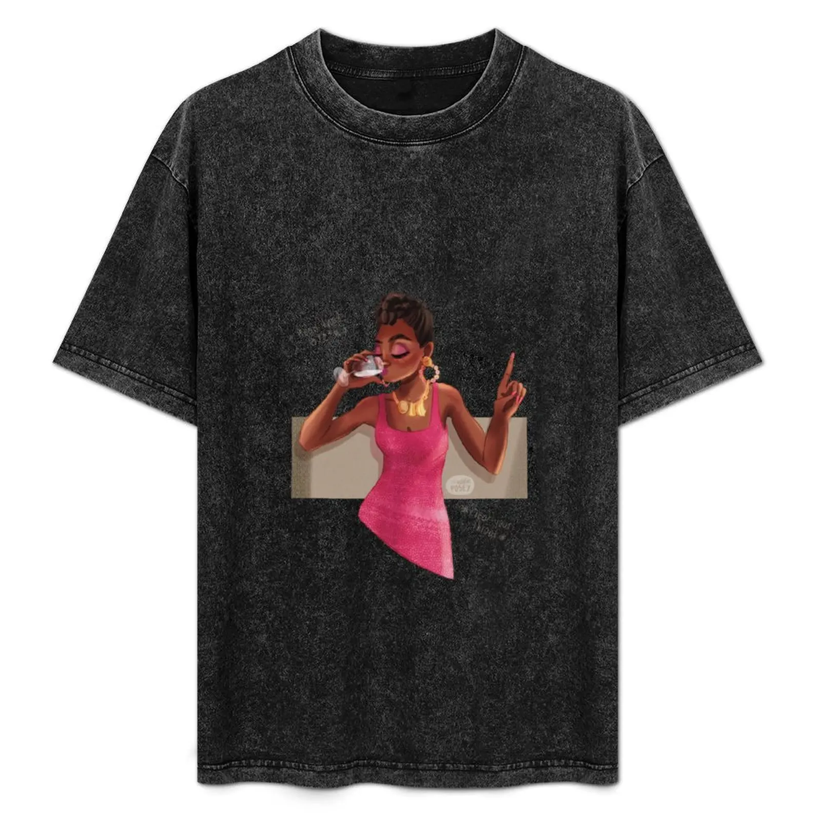 

Elektra Wintour (pose) T-Shirt Basic Tee Shirt for Everyday Outfit