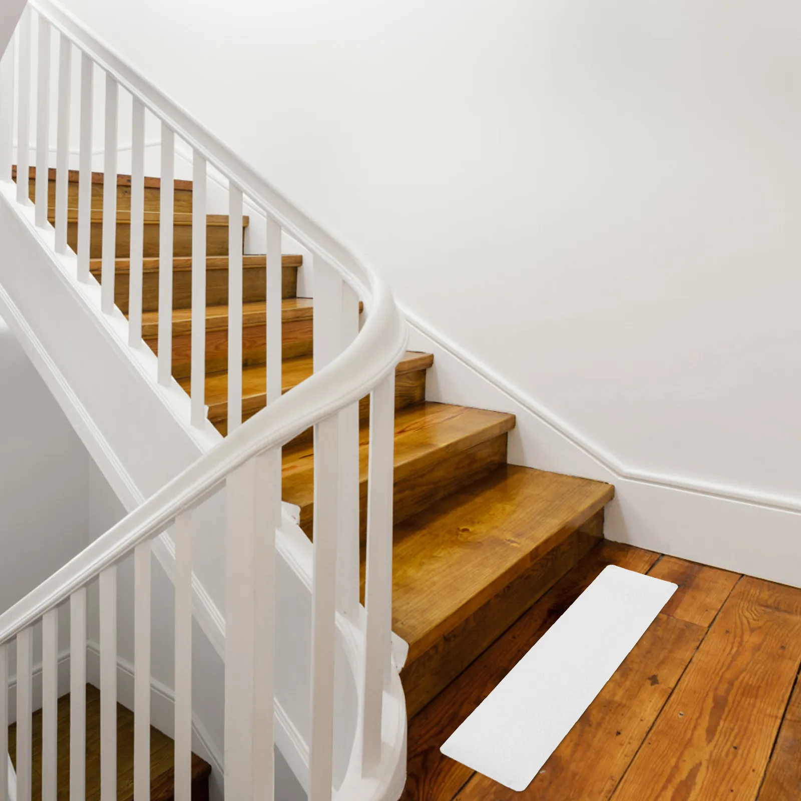 2Pcs Peva Anti-Slip Stair Treads Non-Skid Tape for Wooden Steps Indoor Outdoor Use Grip Floor Stickers for Seniors Dogs