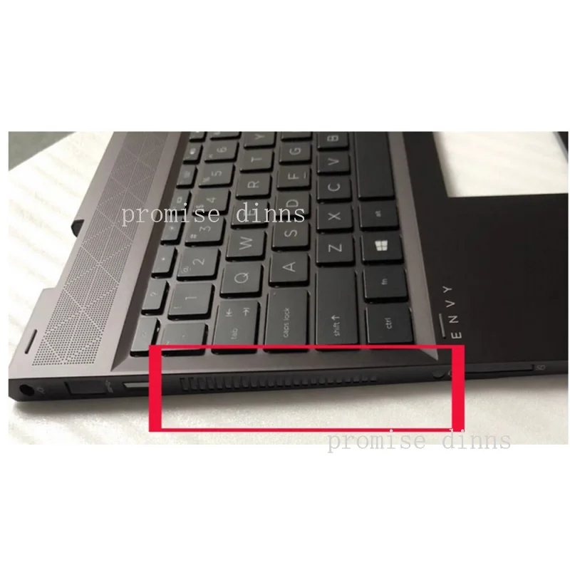M  For HP ENVY X360 15-DS 15M-DS 15-DR Keyboard Palmrest with Backlit L53987-001