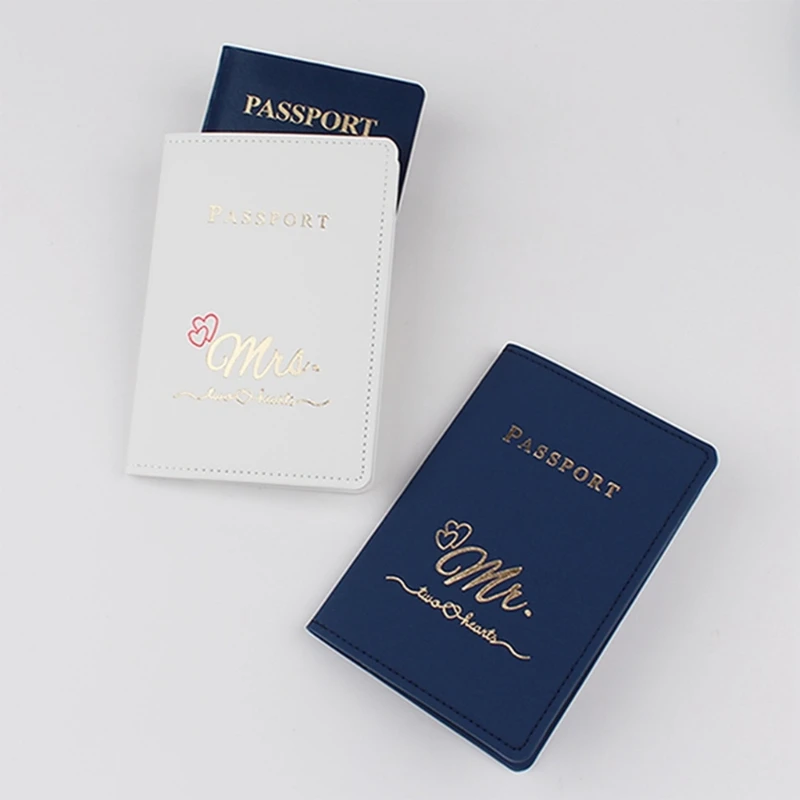 Couple's Travel Passport Holder Stay Organized on Your Journey with Practical Accessory Designed for Couples