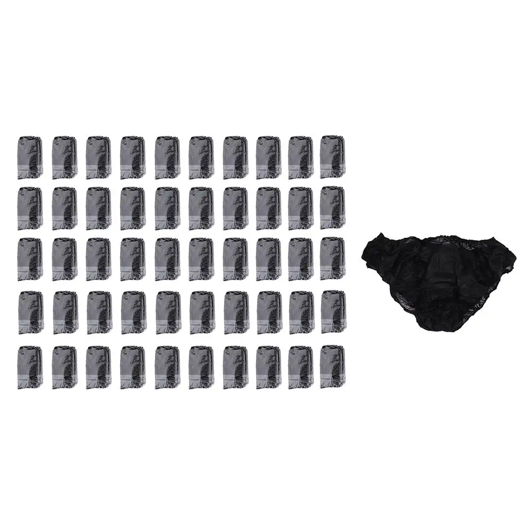 50x Disposable Non Woven Fabric Skin-friendly Panties Soft