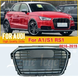 Hot Selling S1 front bumper radiator grill for Audi A1 S1 2016-2019 facelift racing grill  Front Grille Ventilation Net