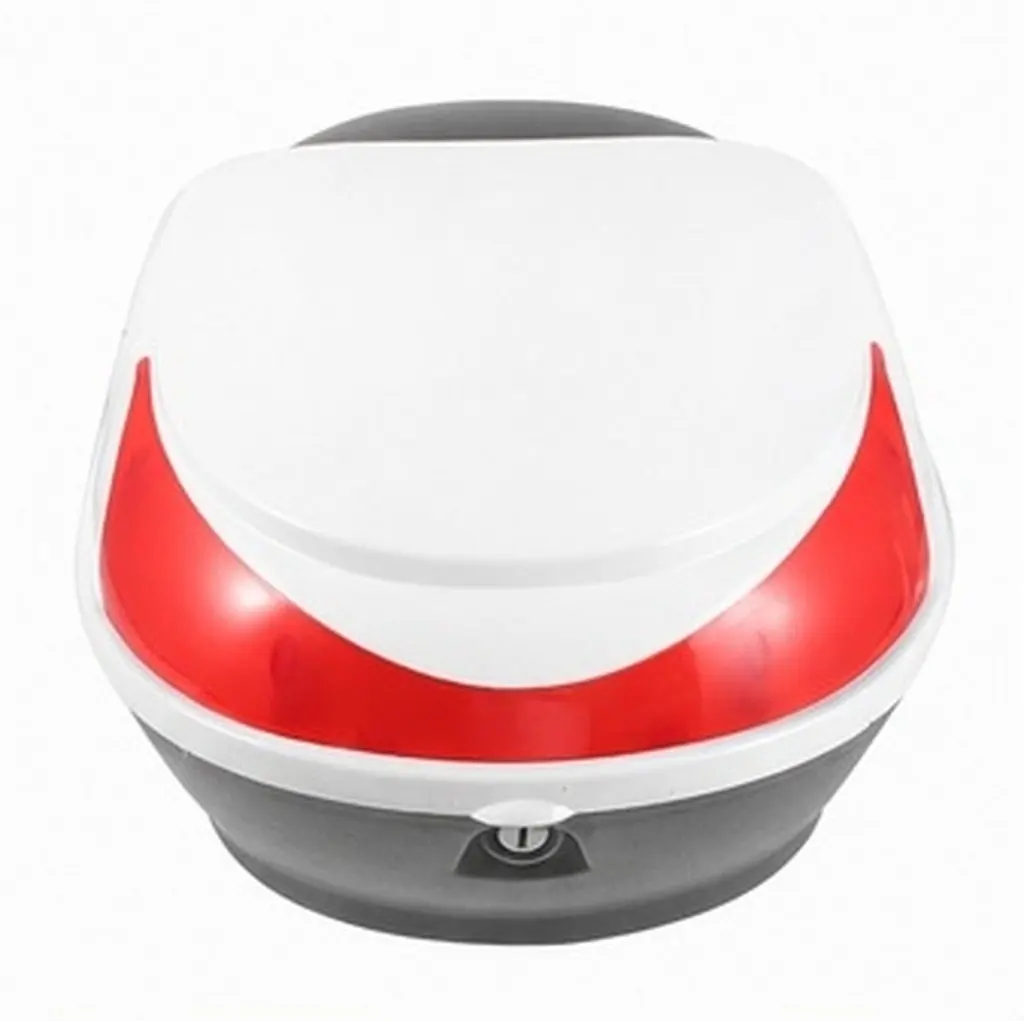 1Set Motorcycle Tail Box Wear Resistant Plastic Storage Box for Gear Tools on Seat Or Backrest Multipurpose Motorbike
