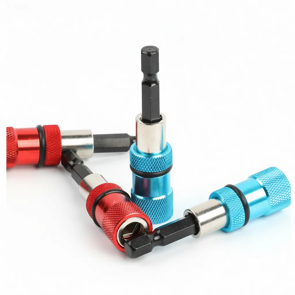Electric Tool Parts Drill Bit Holder Quick Release Extension Bar Magnetic Shank Connector Hardware Accessories