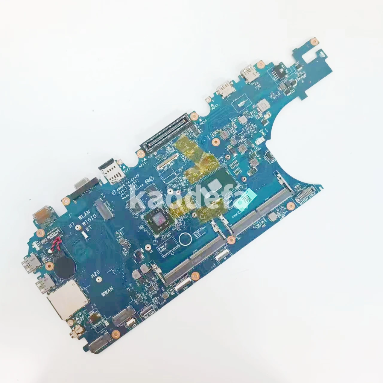 ADP80 LA-C642P For Dell Latitude 5570 E5570 Laptop Motherboard  CPU: I7-6600U SR2F1 GPU: 2G CN-0J1PDD 0J1PDD J1PDD 100% Test OK