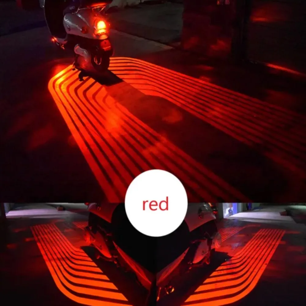 Motorcycle Welcome Light Door Courtesy Lights With Projector Angels Wing Led Carpet Underglow For Car Motorcycle Light 2PCS