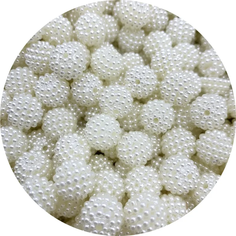 12mm 50/20pcs Colorful Bayberry Beads Round Loose Spacer Beads Fit Europe Beads For Jewelry Making