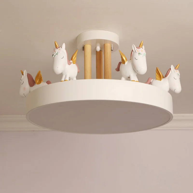 

DINDALLED Modern Children'sroom Ceiling Lamp For Living Dining Room Bedroom Chandelier Indoor Home Decor Lighting Fixture Luster