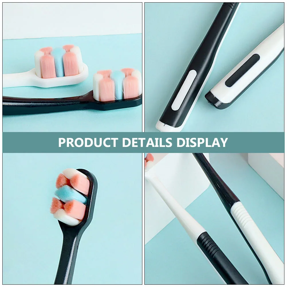 

4 Pcs Toothbrush for Pregnant Women Gum Bristles Sensitive Gums Oral Adults Puerperal Tools Manual Woman