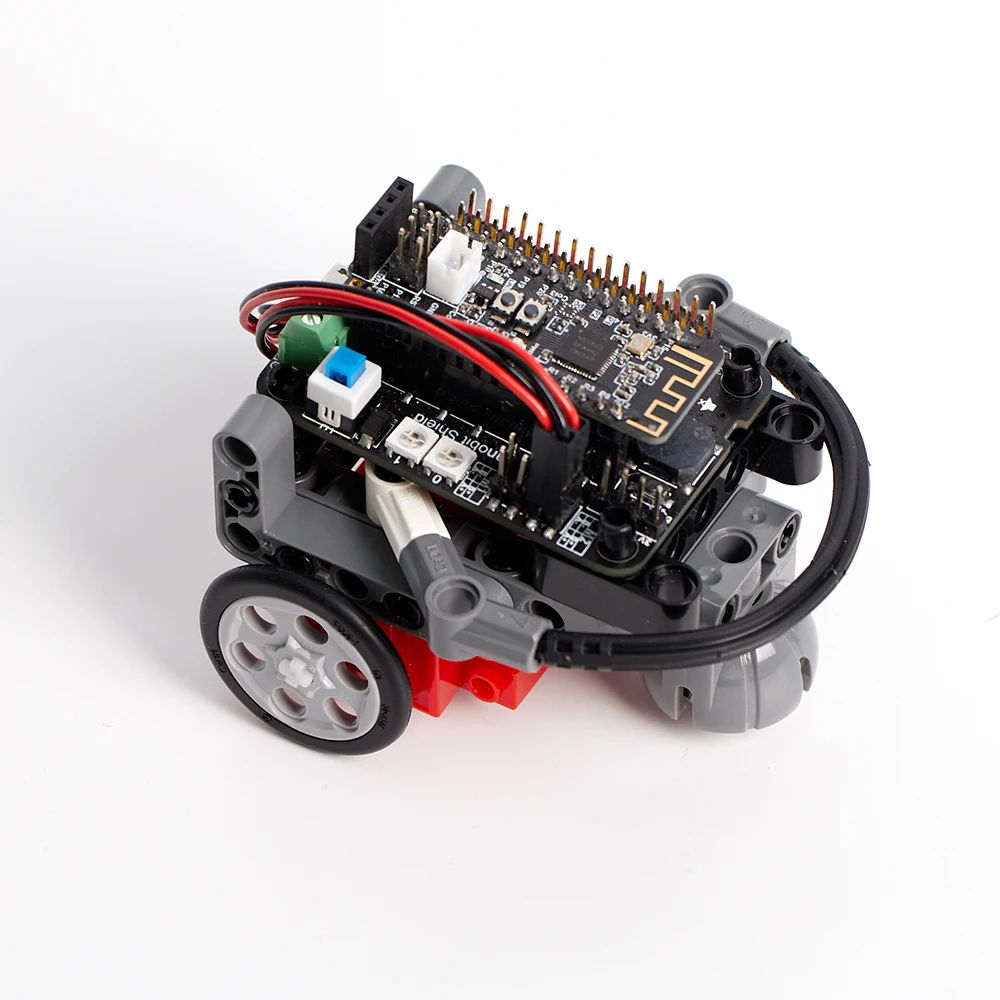 KittenBot Mini-size OmniBot Car The Ultimate Nanobit-Driven Multi-Functional Robot Kit for Makecode