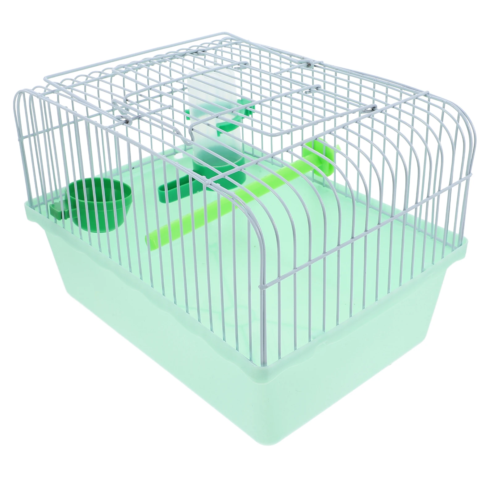 

Portable For Parrots Lovebirds Small Pets Travel Outdoor Use Durable Abs Iron Material Spacious Comfortable Environment