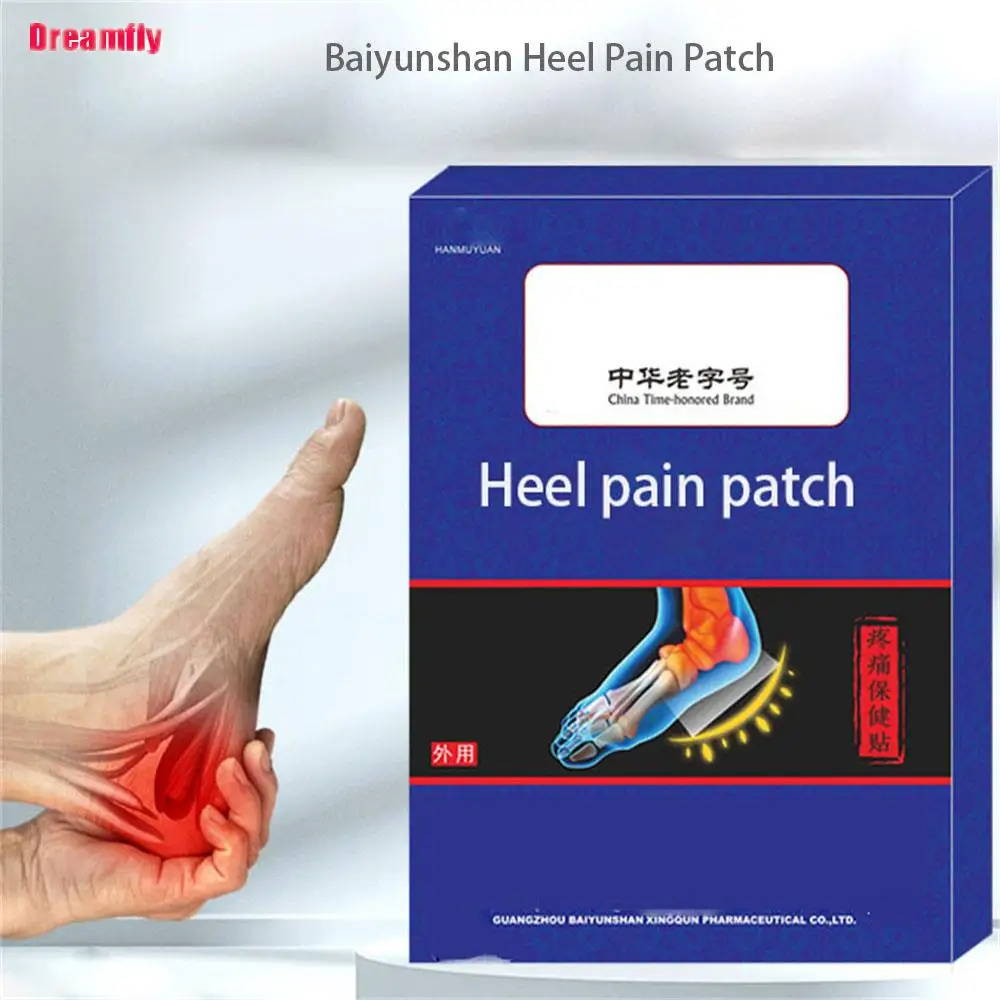 10PCS/box Heel Spur Pain Relief Patch Foot Care Tools Treatment Care Pain Herbal Heel Spur Rapid Foot Plaster Patch Relief