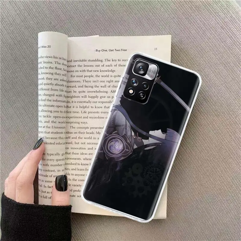 Genshin Impact Raiden Shogun hot Phone Case For Xiaomi Redmi Note 12 Plus 12S 10 11 Pro 4G 5G 9T 9S 8T 10S 11T 11S 11E 9 8 7 6 5