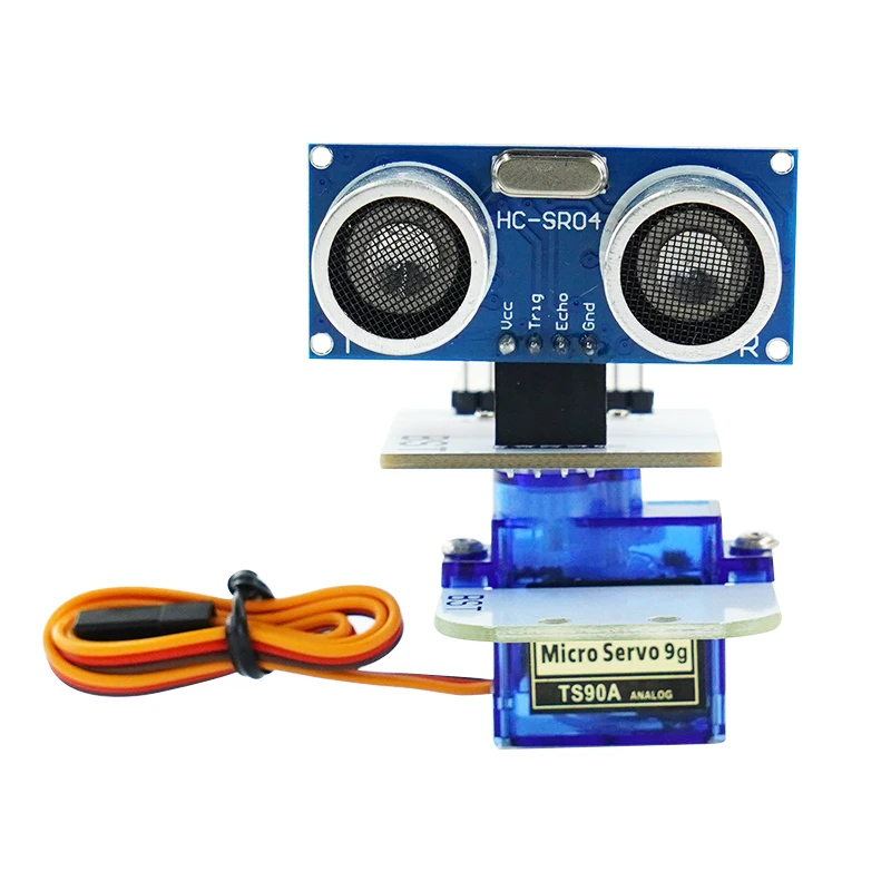 Picture 5: SG90 9G Servo Gimbal Kit for Arduino Robot Car with Ultrasonic Sensor and STM32 Controller