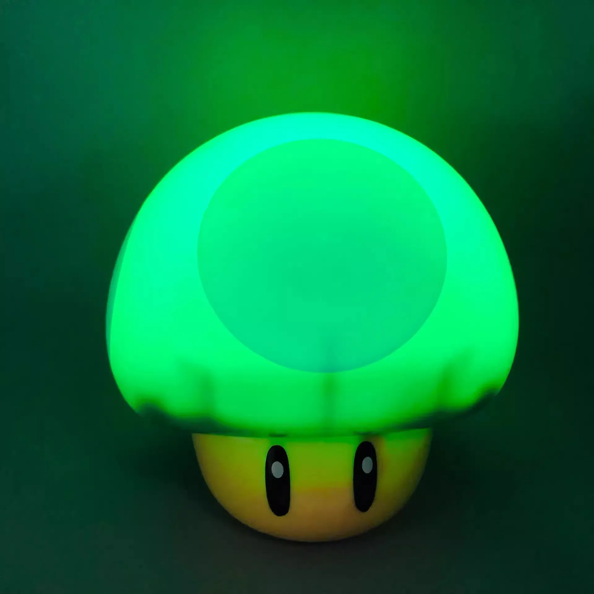 سوبر ماريو بروس المظلي ضوء الليل علامة الطوب مصباح الموسيقى Led Usb شحن مكتب Kawaii ستار مصباح للهدايا لعبة اللعب ﻿