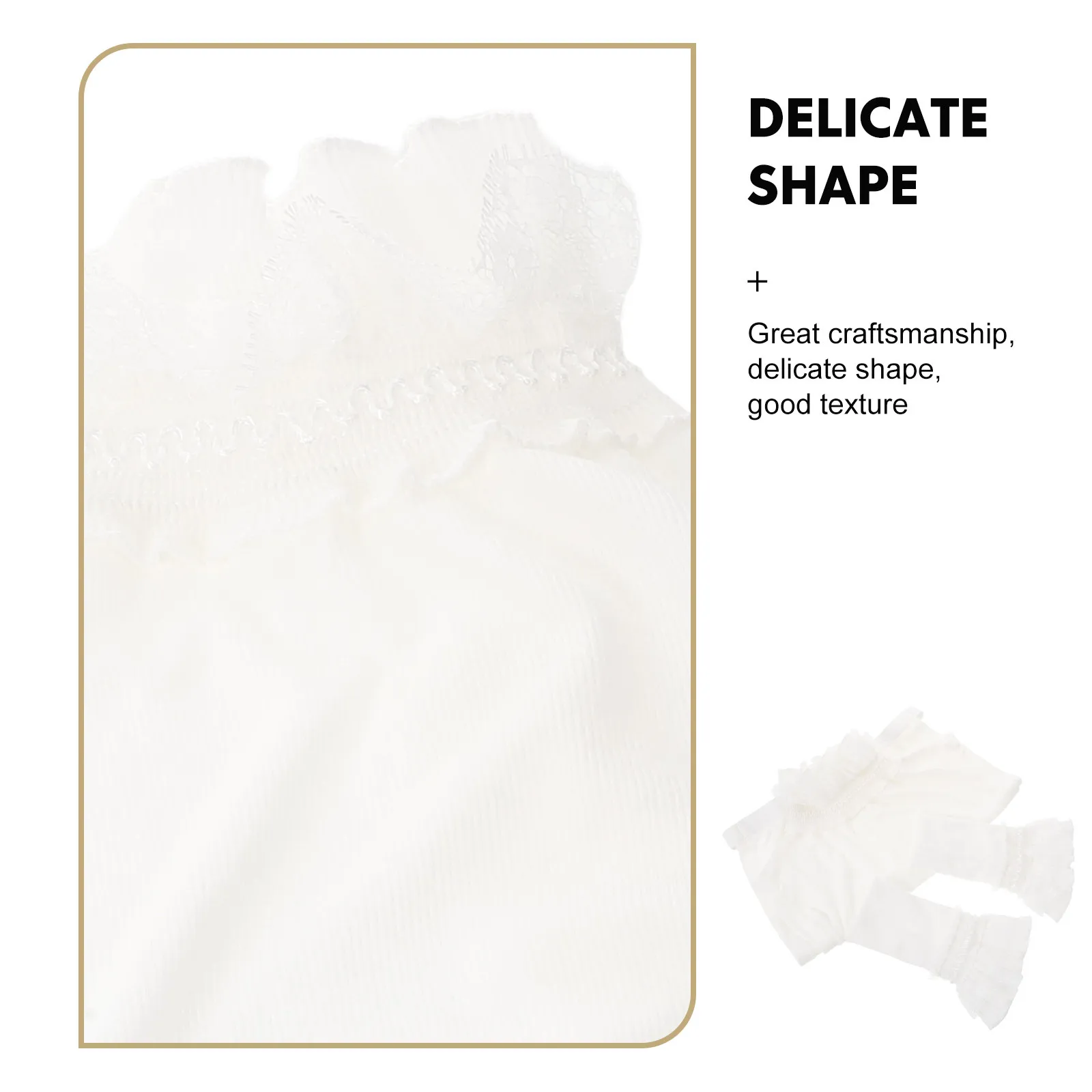 1 Zestaw Koronkowy Kołnierzyk i Koronkowe Mankietki Elegancki Odpinany Plisowany Kołnierzyk Stójka do Koszuli Bluzki Damskiej Vintage