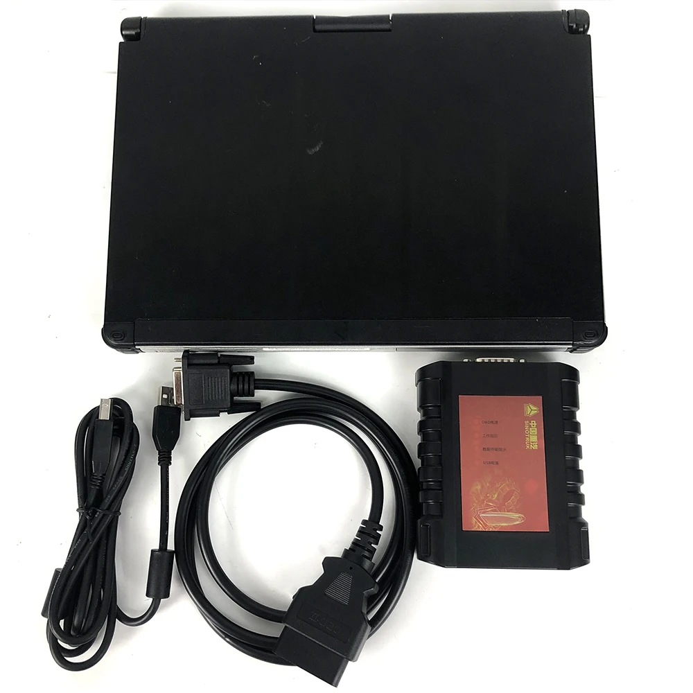 CF C2 laptop For Sinotruk EOL OBD diagnostic DENSO common rail engine for HOWO SHACMAN WeiChai Cnhtc sinotruck diagnostic tool