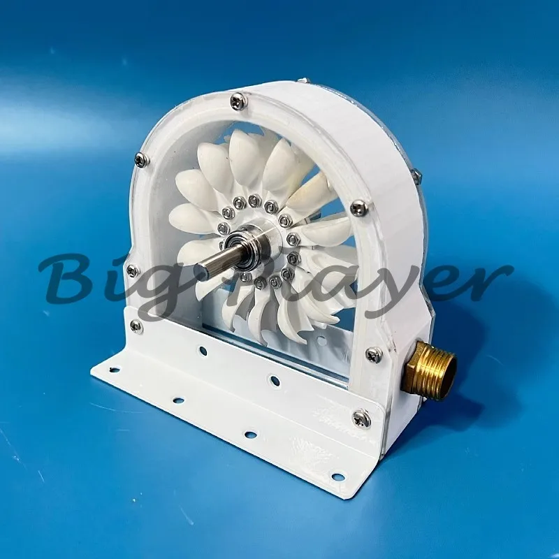 High Efficiency Micro Hydro Generator - Pelton Wheel Water Turbine for DIY Off-Grid Power Generation