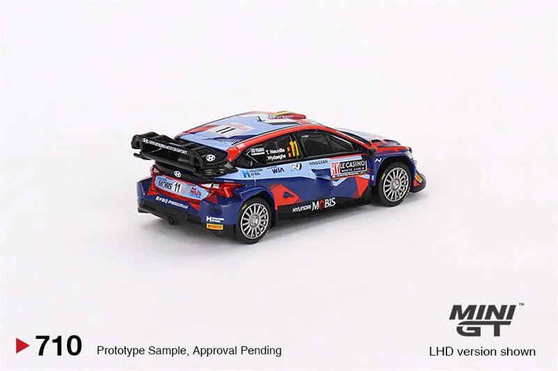 MINI GT 1:64 Hyundai i20 N Rally1 2023 Rally LHD Diecast Model Car