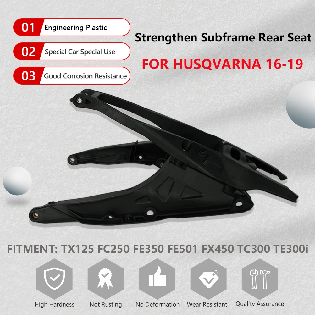 

For HUSQVARNA Motorcycle Subframe Rear Seat Support Frame Tailframe Mounted Strengthen Tailstock FC FE FS FX TC TE TX KEWS K18