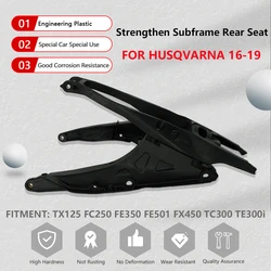 OTOM New Motorbike Subframe Rear Seat Stay Support Tray Shelf Plastic Tailstock Dirt Bike Sub Frame Bracket For HUSQVARNA FC TC